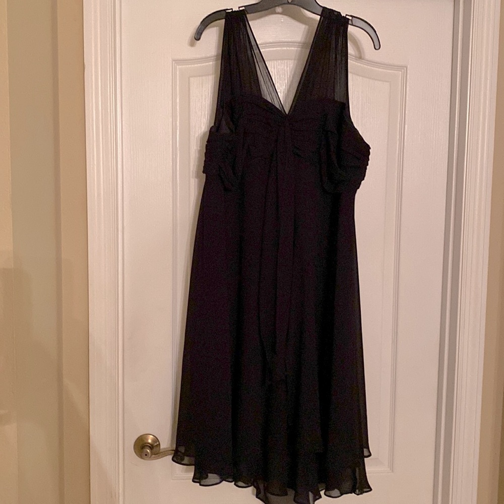 20w sexy black dress